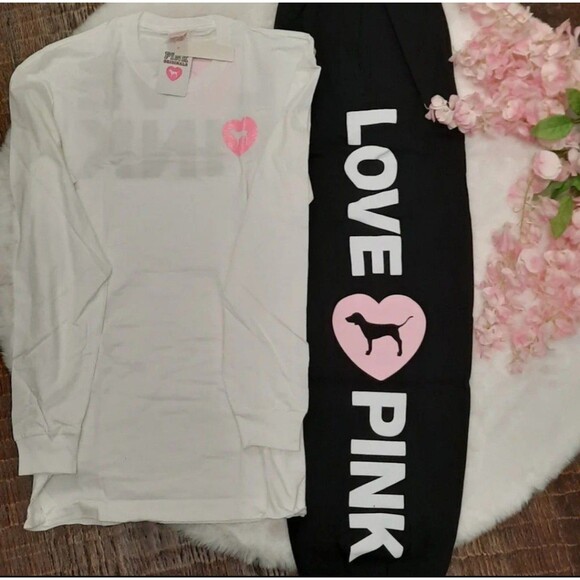 VS PINK OUTFIT THE ORIGINALS SET JOGGERS SHIRT xl - Picture 12 of 12